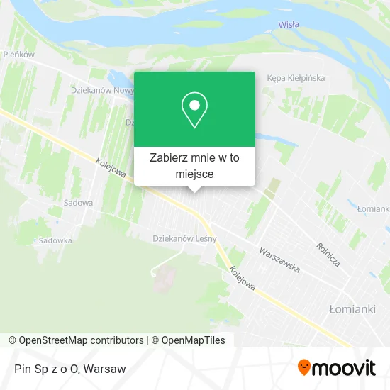 Mapa Pin Sp z o O
