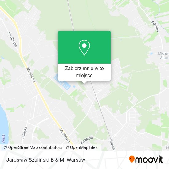 Mapa Jarosław Szuliński B & M