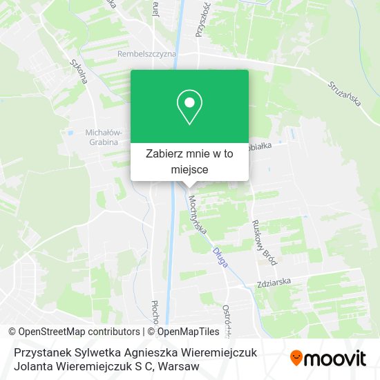 Mapa Przystanek Sylwetka Agnieszka Wieremiejczuk Jolanta Wieremiejczuk S C