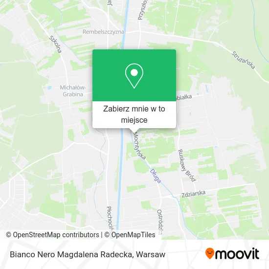 Mapa Bianco Nero Magdalena Radecka