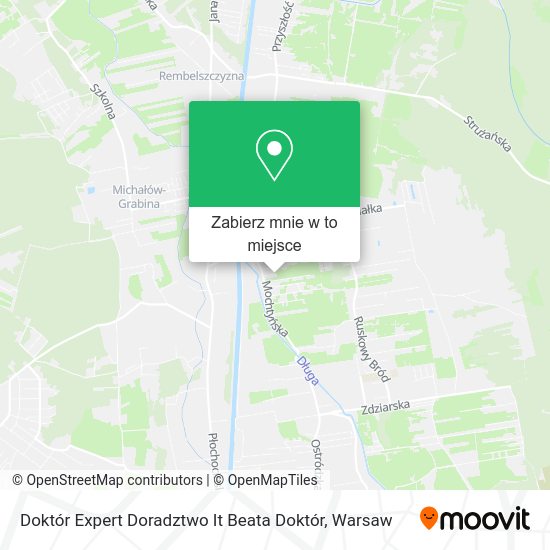 Mapa Doktór Expert Doradztwo It Beata Doktór