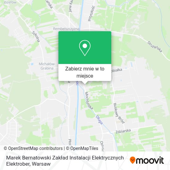 Mapa Marek Bernatowski Zakład Instalacji Elektrycznych Elektrober