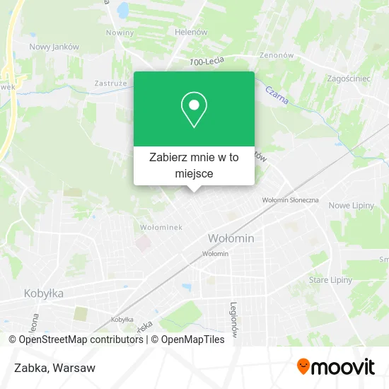 Mapa Zabka