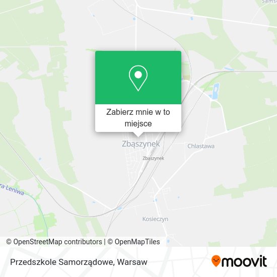 Mapa Przedszkole Samorządowe