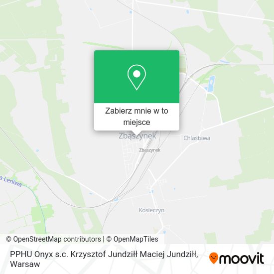 Mapa PPHU Onyx s.c. Krzysztof Jundziłł Maciej Jundziłł