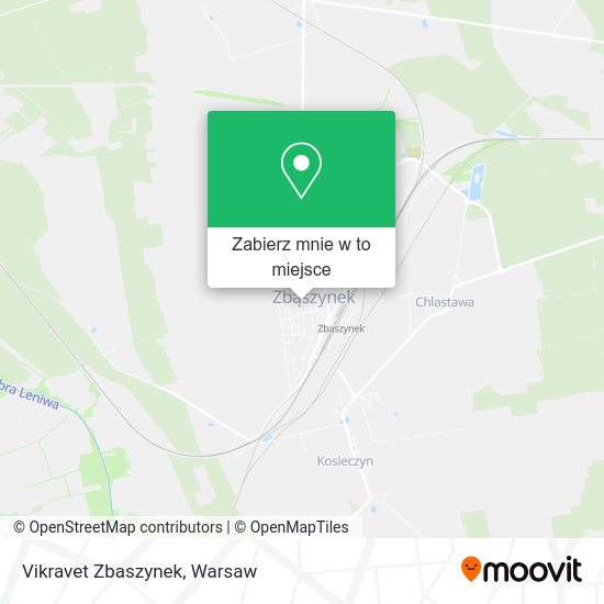 Mapa Vikravet Zbaszynek