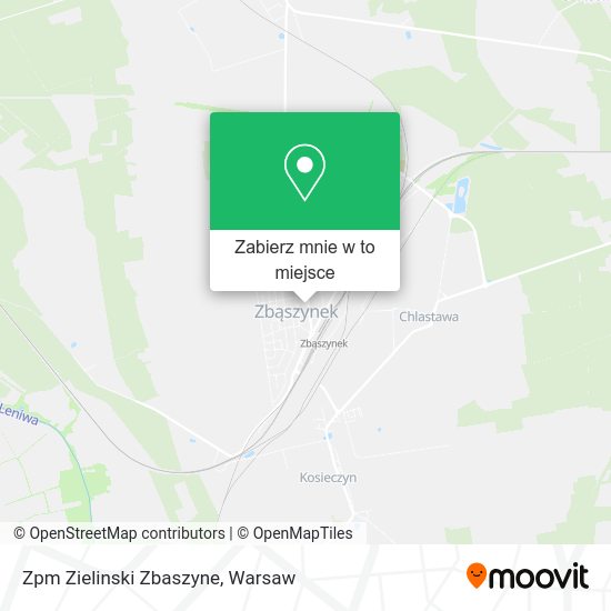 Mapa Zpm Zielinski Zbaszyne