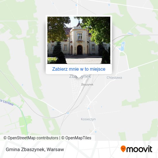 Mapa Gmina Zbaszynek