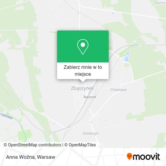 Mapa Anna Woźna