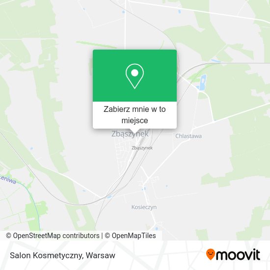 Mapa Salon Kosmetyczny