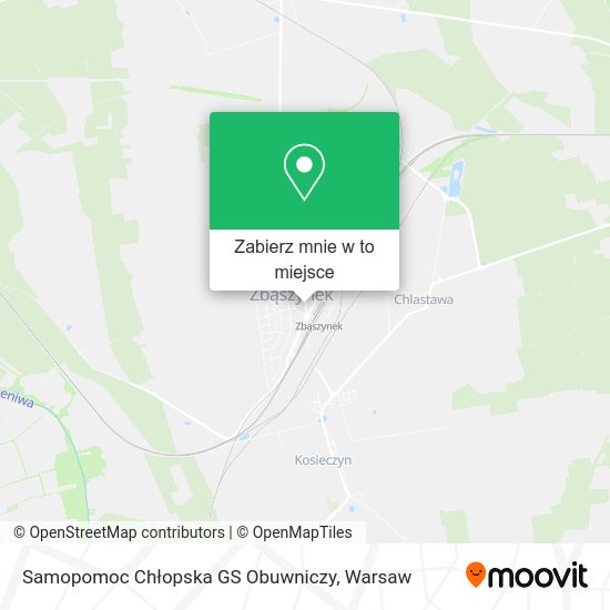 Mapa Samopomoc Chłopska GS Obuwniczy