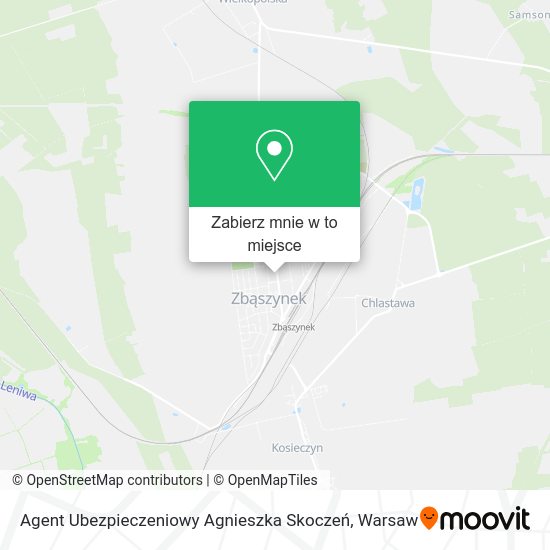 Mapa Agent Ubezpieczeniowy Agnieszka Skoczeń