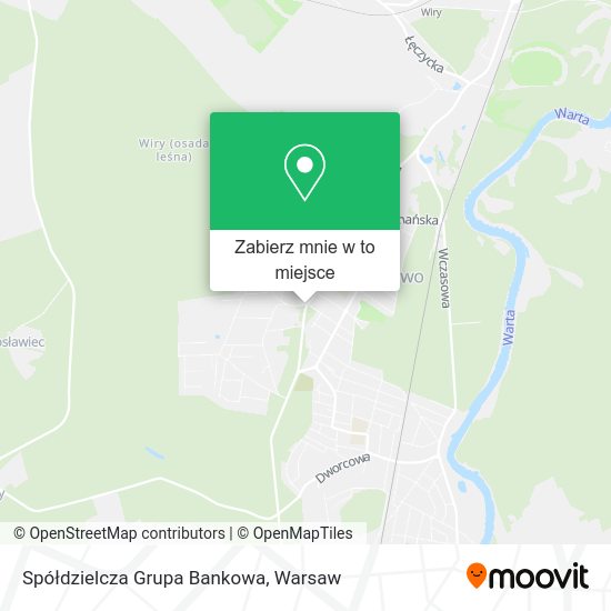 Mapa Spółdzielcza Grupa Bankowa