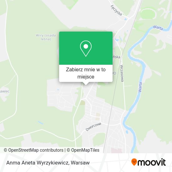 Mapa Anma Aneta Wyrzykiewicz