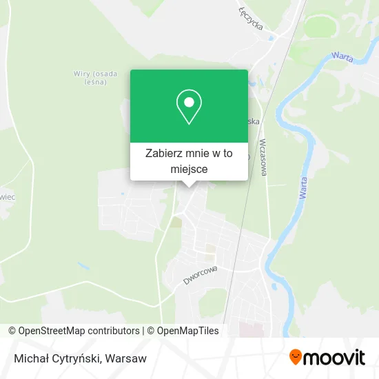 Mapa Michał Cytryński