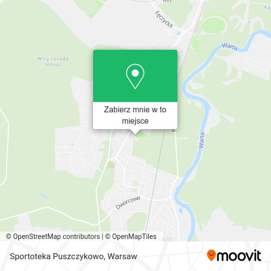 Mapa Sportoteka Puszczykowo