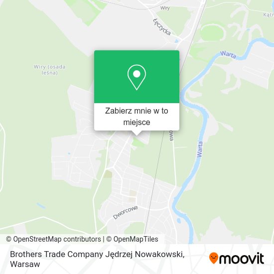 Mapa Brothers Trade Company Jędrzej Nowakowski