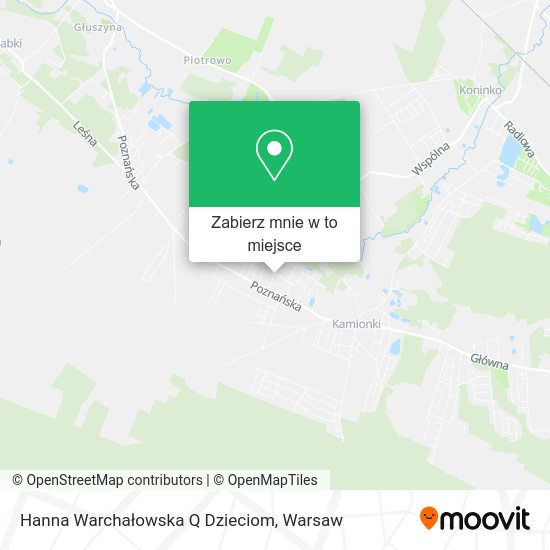 Mapa Hanna Warchałowska Q Dzieciom