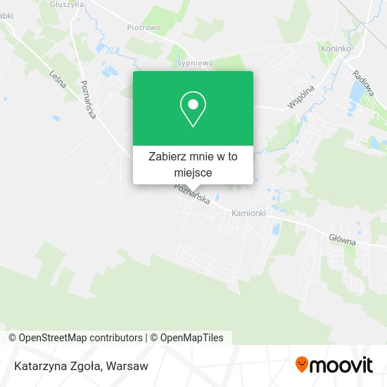 Mapa Katarzyna Zgoła