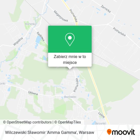 Mapa Wilczewski Sławomir 'Amma Gamma'