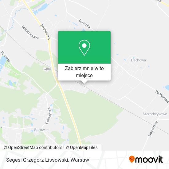 Mapa Segesi Grzegorz Lissowski