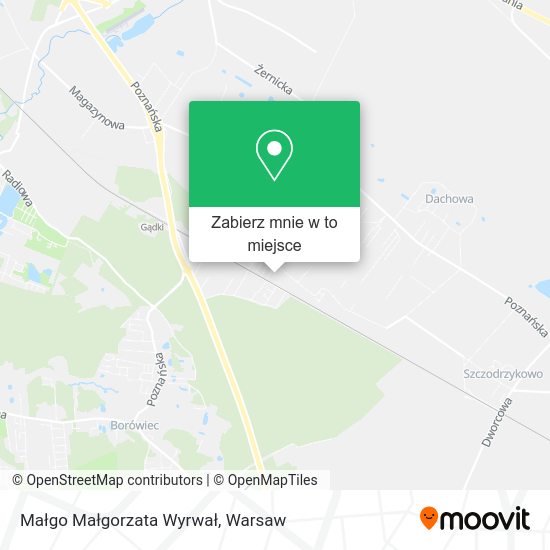 Mapa Małgo Małgorzata Wyrwał