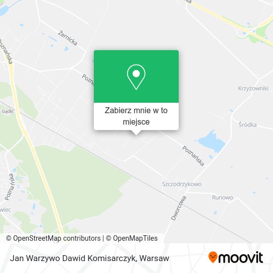 Mapa Jan Warzywo Dawid Komisarczyk