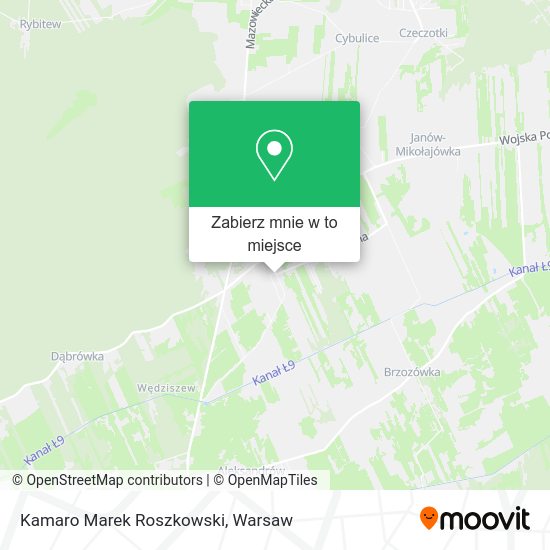 Mapa Kamaro Marek Roszkowski