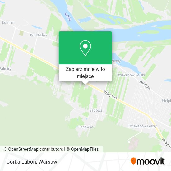 Mapa Górka Luboń