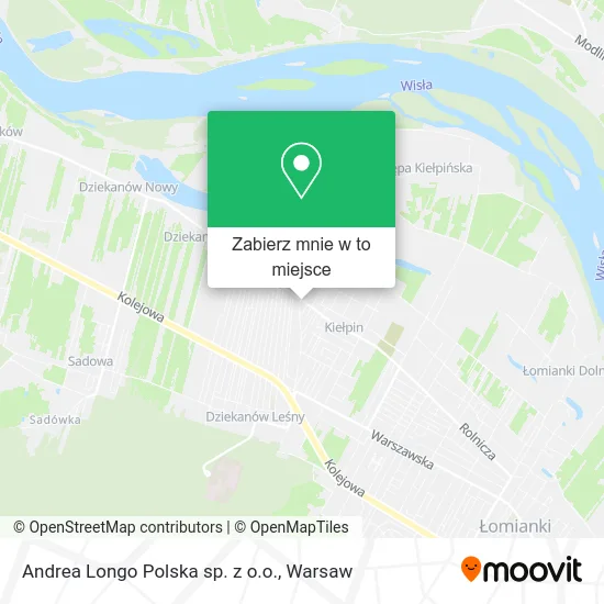 Mapa Andrea Longo Polska sp. z o.o.