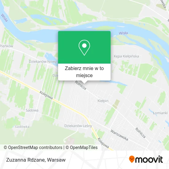 Mapa Zuzanna Rdzane