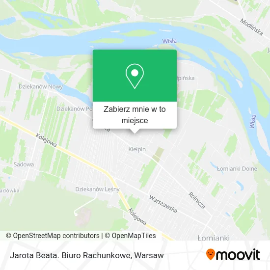 Mapa Jarota Beata. Biuro Rachunkowe