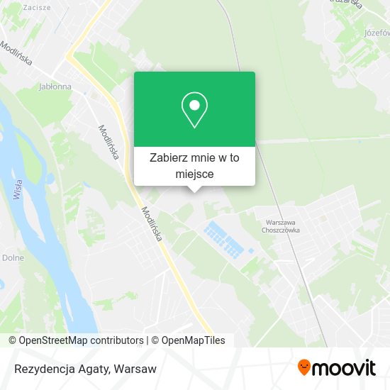 Mapa Rezydencja Agaty