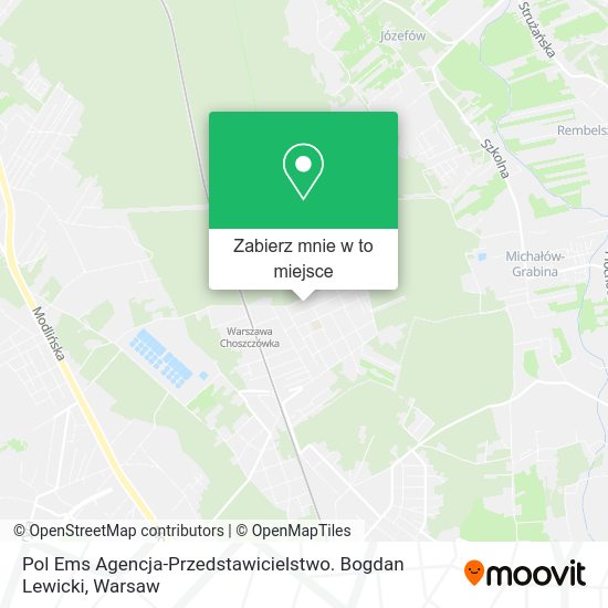 Mapa Pol Ems Agencja-Przedstawicielstwo. Bogdan Lewicki