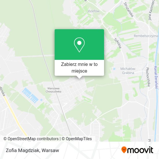 Mapa Zofia Magdziak