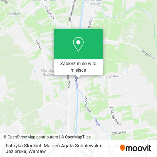 Mapa Fabryka Słodkich Marzeń Agata Sobolewska-Jezierska