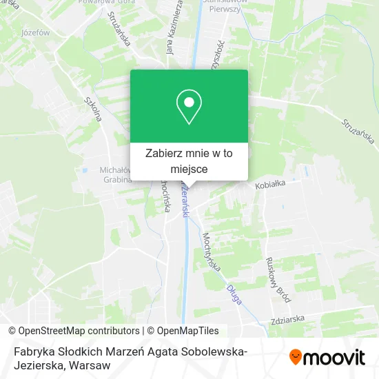 Mapa Fabryka Słodkich Marzeń Agata Sobolewska-Jezierska