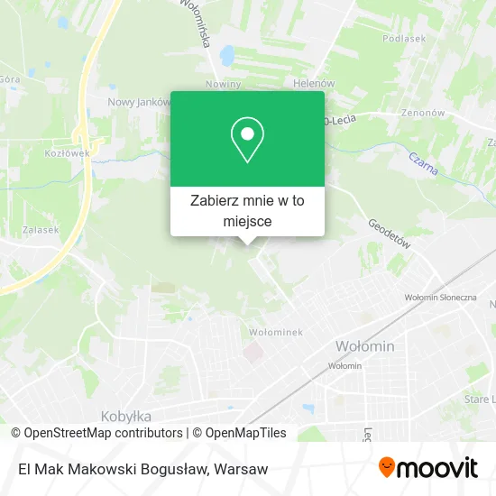 Mapa El Mak Makowski Bogusław
