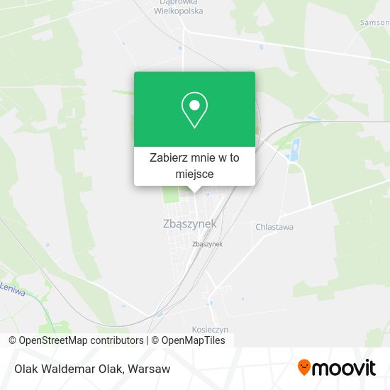 Mapa Olak Waldemar Olak