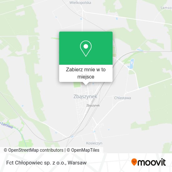 Mapa Fct Chłopowiec sp. z o.o.