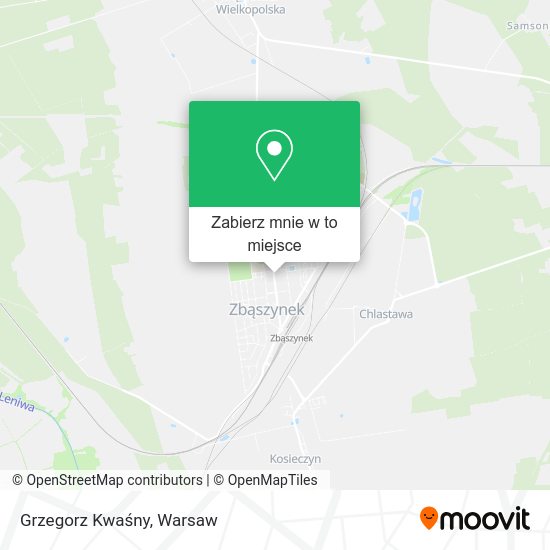 Mapa Grzegorz Kwaśny