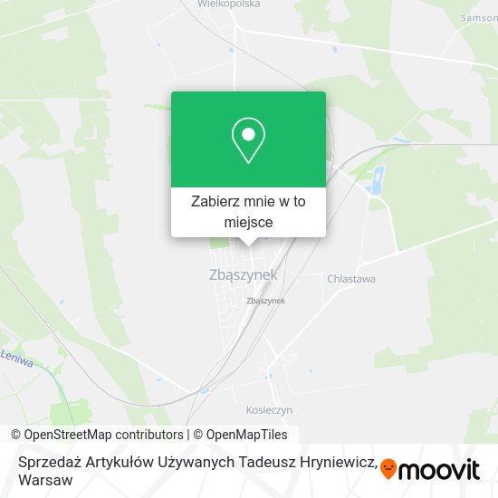 Mapa Sprzedaż Artykułów Używanych Tadeusz Hryniewicz