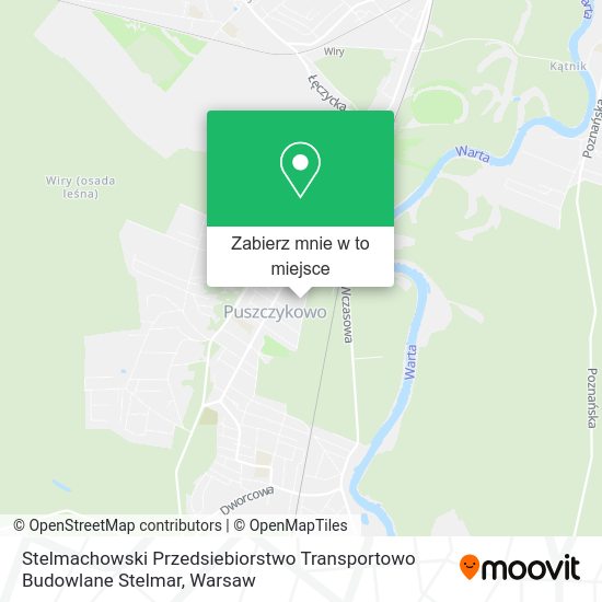 Mapa Stelmachowski Przedsiebiorstwo Transportowo Budowlane Stelmar