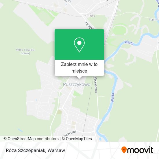 Mapa Róża Szczepaniak