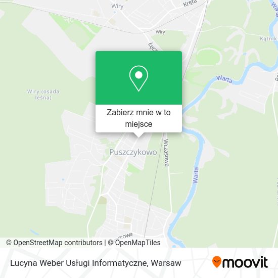 Mapa Lucyna Weber Usługi Informatyczne