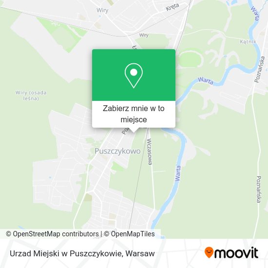 Mapa Urzad Miejski w Puszczykowie