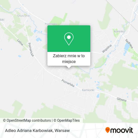 Mapa Adleo Adriana Karbowiak