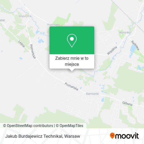 Mapa Jakub Burdajewicz Technikal