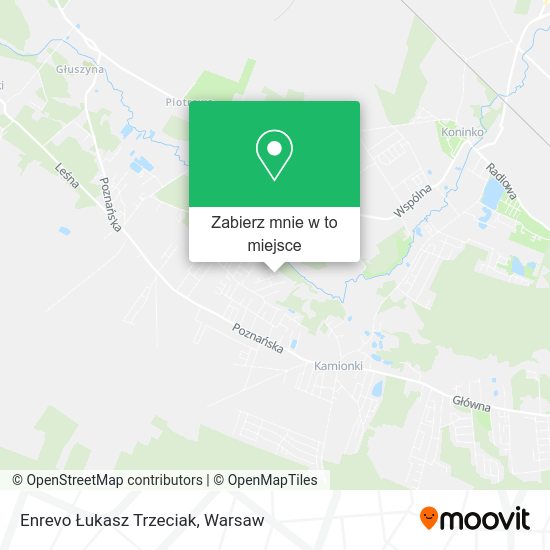 Mapa Enrevo Łukasz Trzeciak