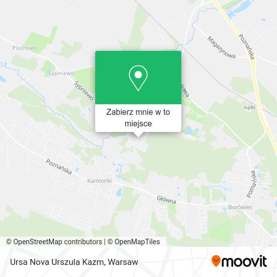 Mapa Ursa Nova Urszula Kazm